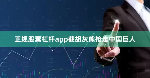 正规股票杠杆app截胡灰熊抢走中国巨人
